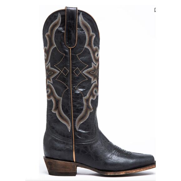 Idyllwind Womens Relic Western Boots Black Leather Size 9 NWOB Narrow Square Toe - Picture 11 of 11